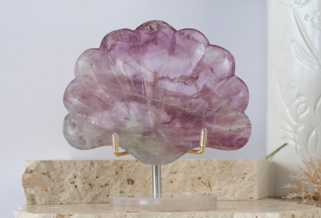 Fluorite Shell Dish 9.5cm - 12cm