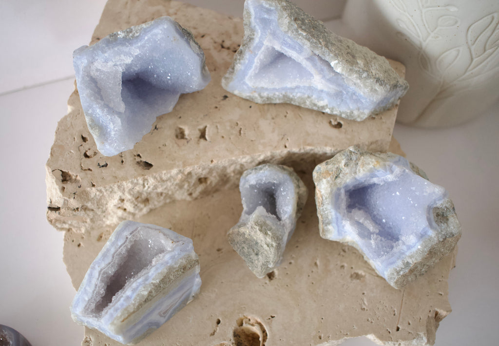 Blue Lace Agate Freeforms