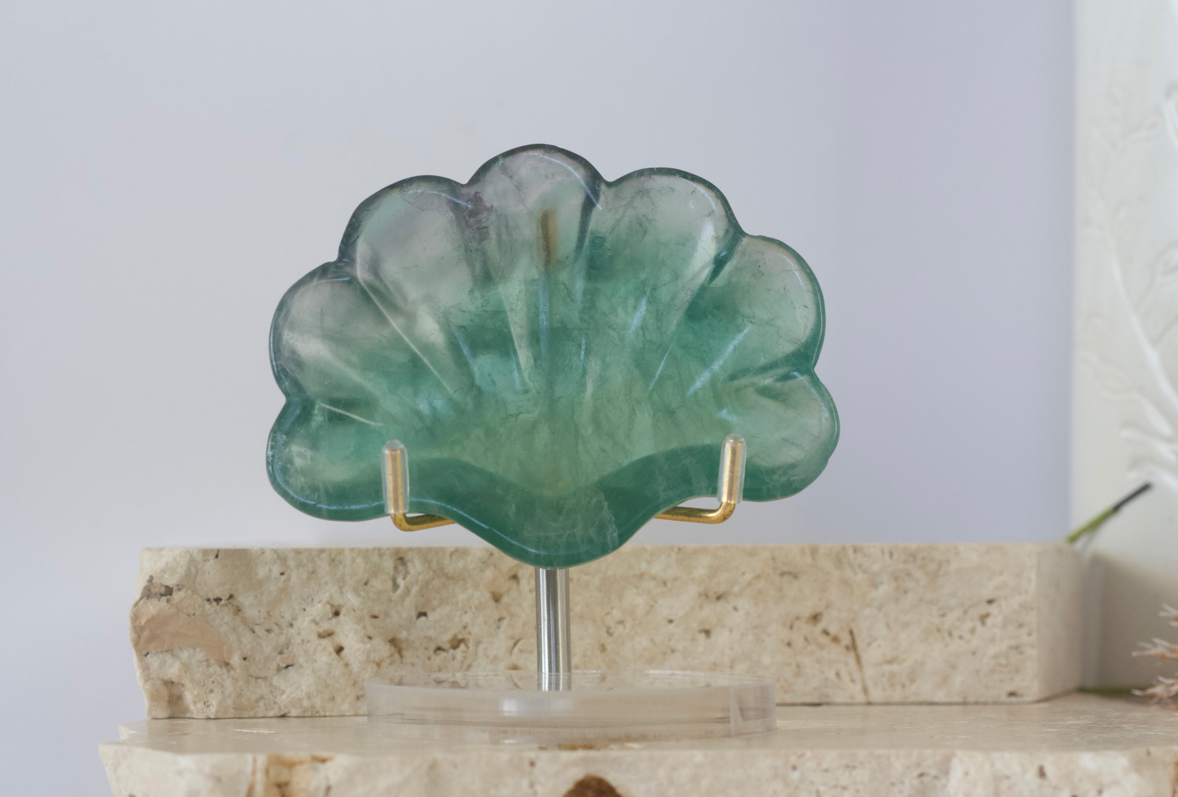 Fluorite Shell Dish 9.5cm - 12cm