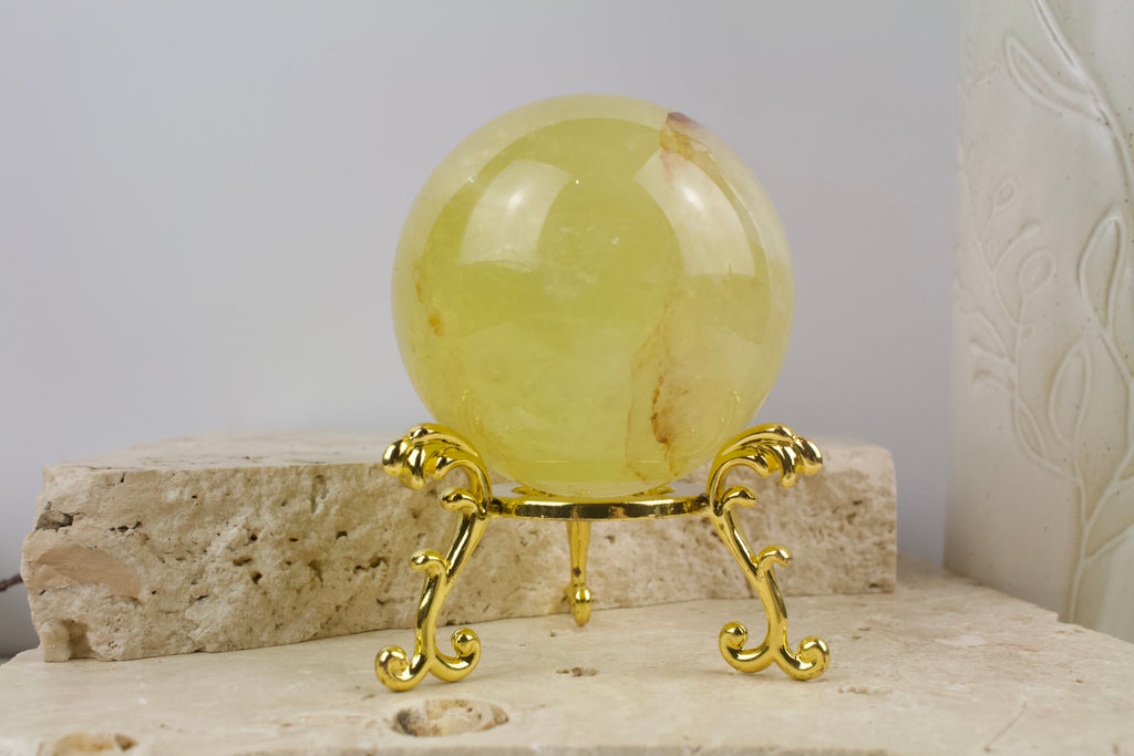 Citrine Sphere 6.5cm