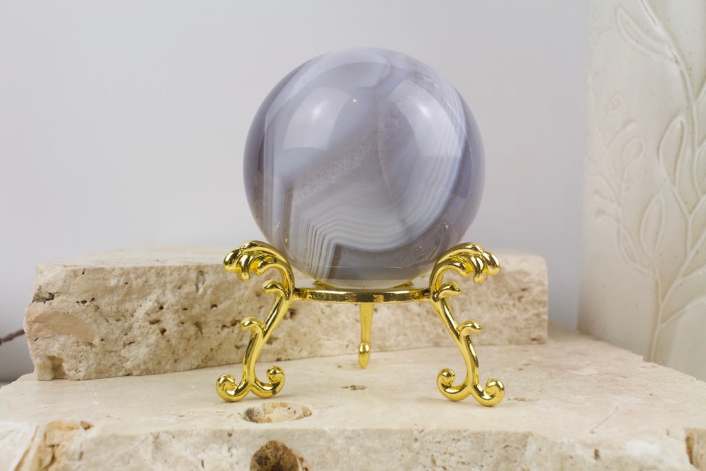 Banded Agate Sphere 6.3cm