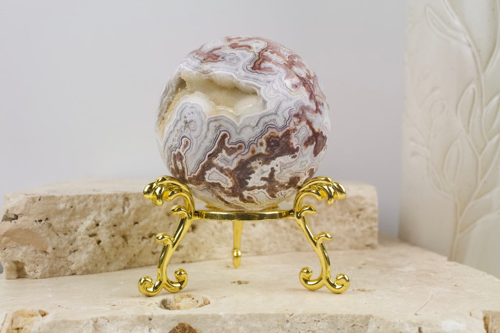 Mexican Agate Sphere 6.2cm