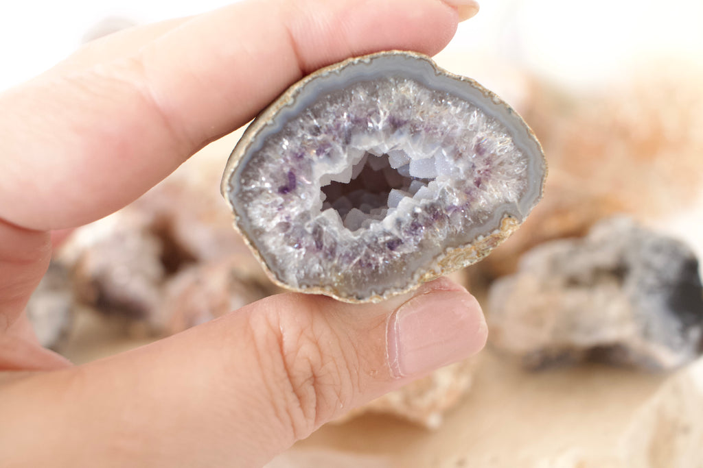 Oco Agate Geode from Brazil