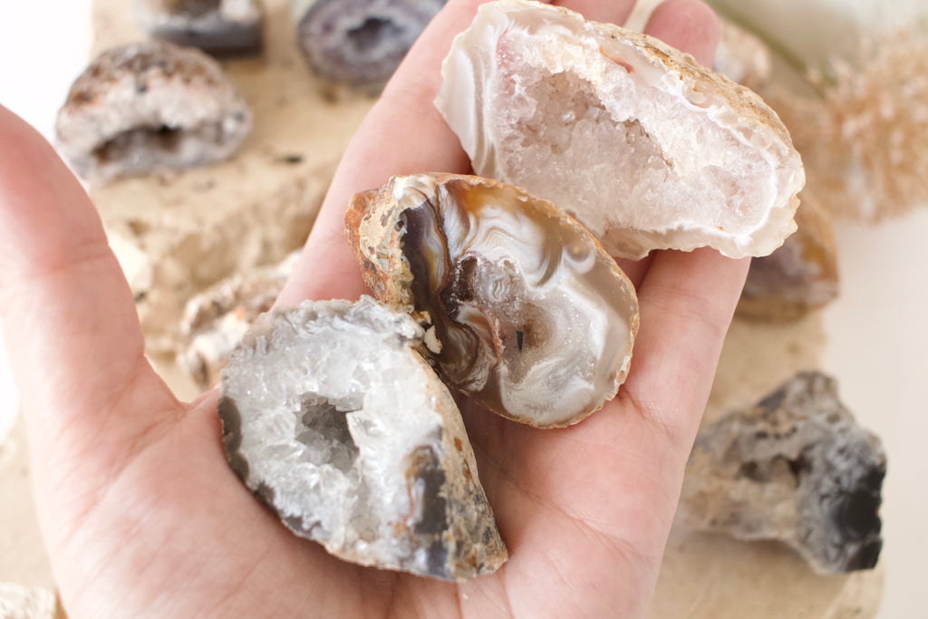 Oco Agate Geode from Brazil