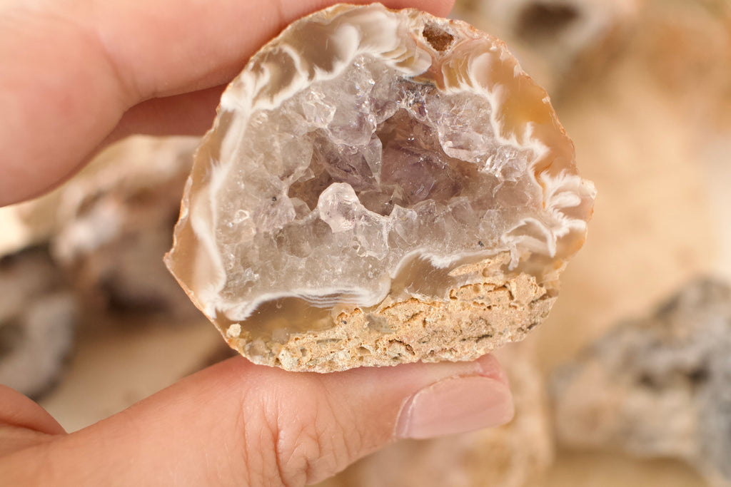 Oco Agate Geode from Brazil