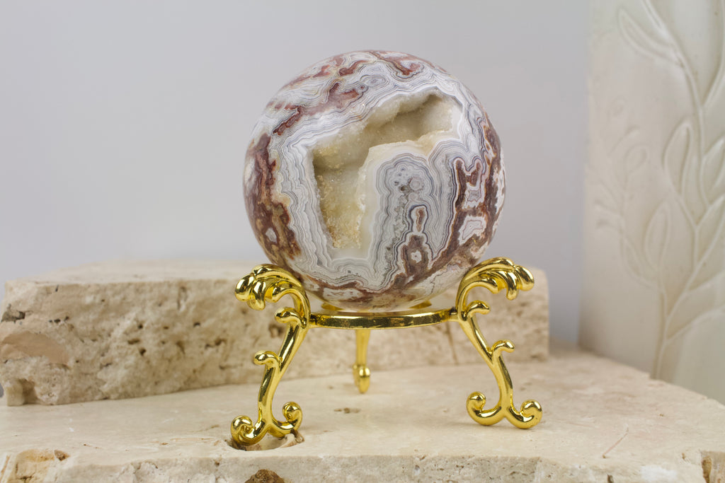 Mexican Agate Sphere 6.2cm