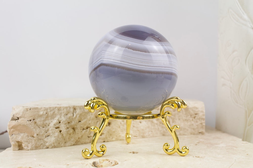 Banded Agate Sphere 6.3cm