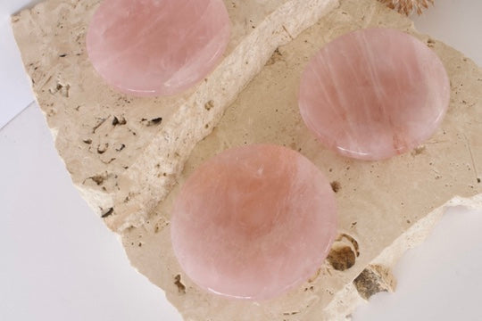 Rose Quartz Dish 7.5cm