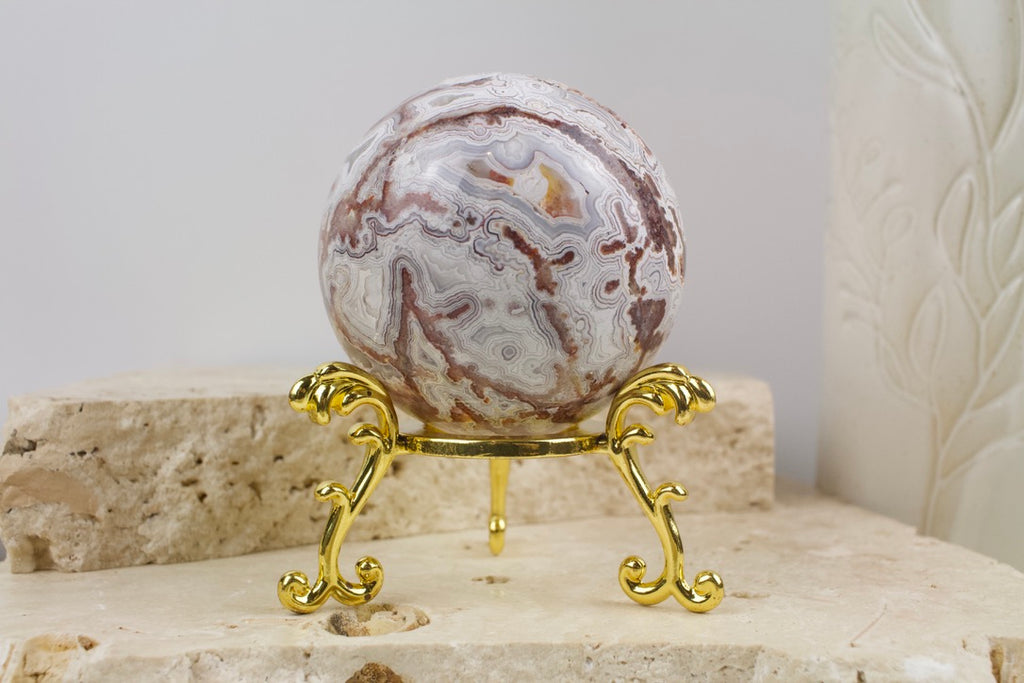 Mexican Agate Sphere 6.2cm