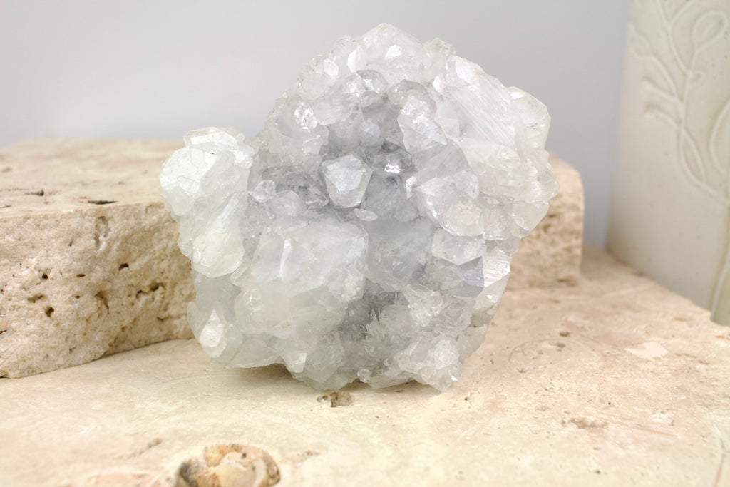 'Diamond' Apophyllite Specimen 7.5cm