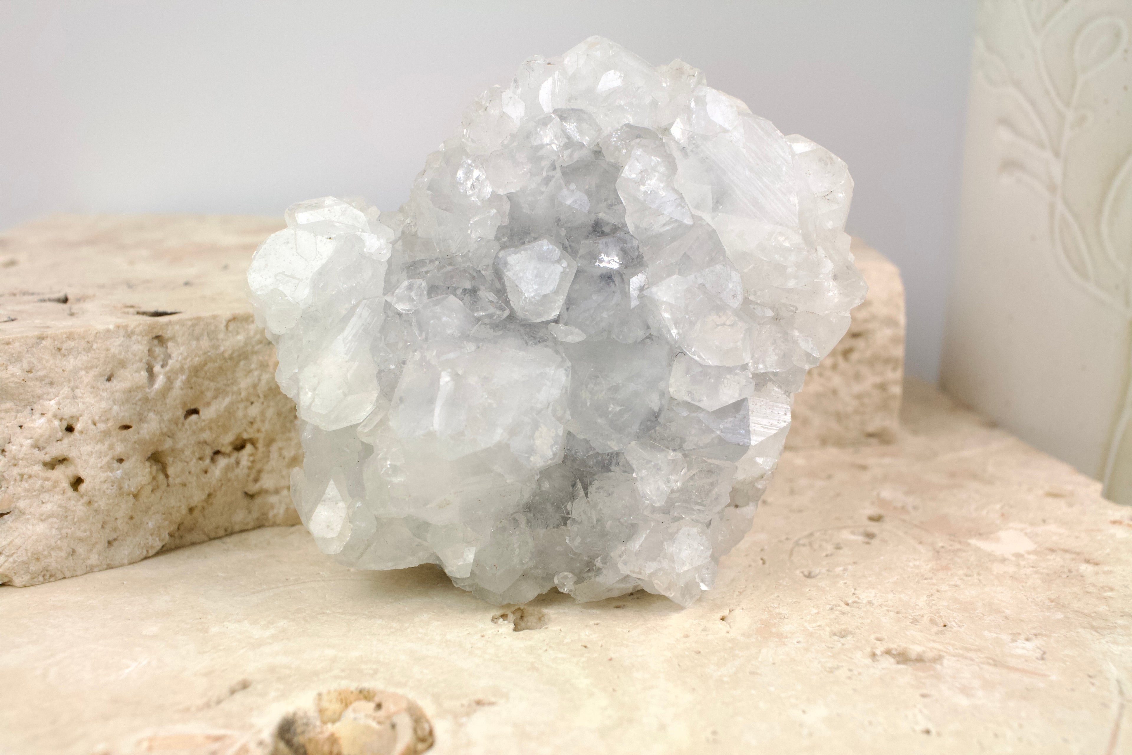 'Diamond' Apophyllite Specimen 7.5cm