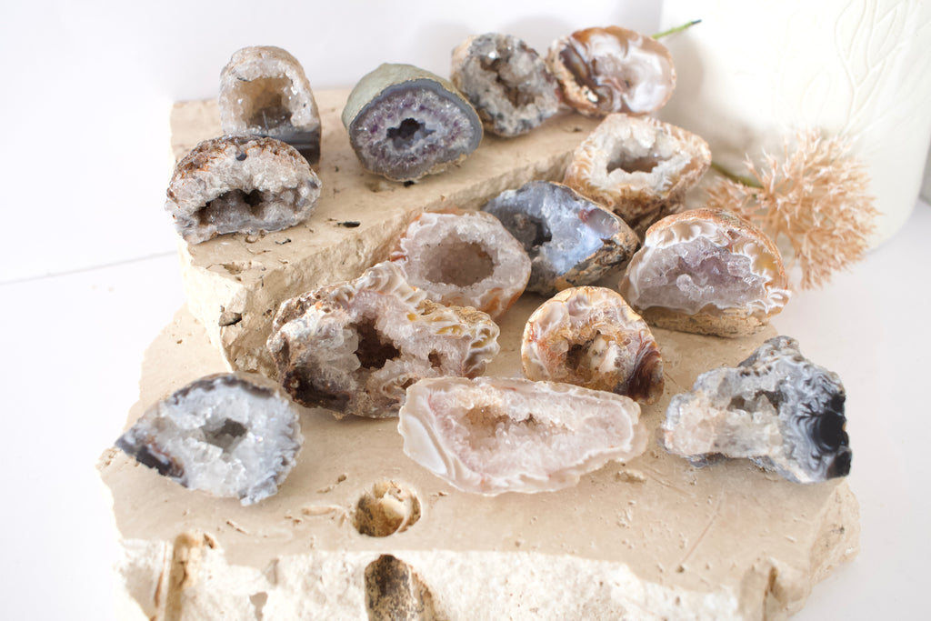 Oco Agate Geode from Brazil