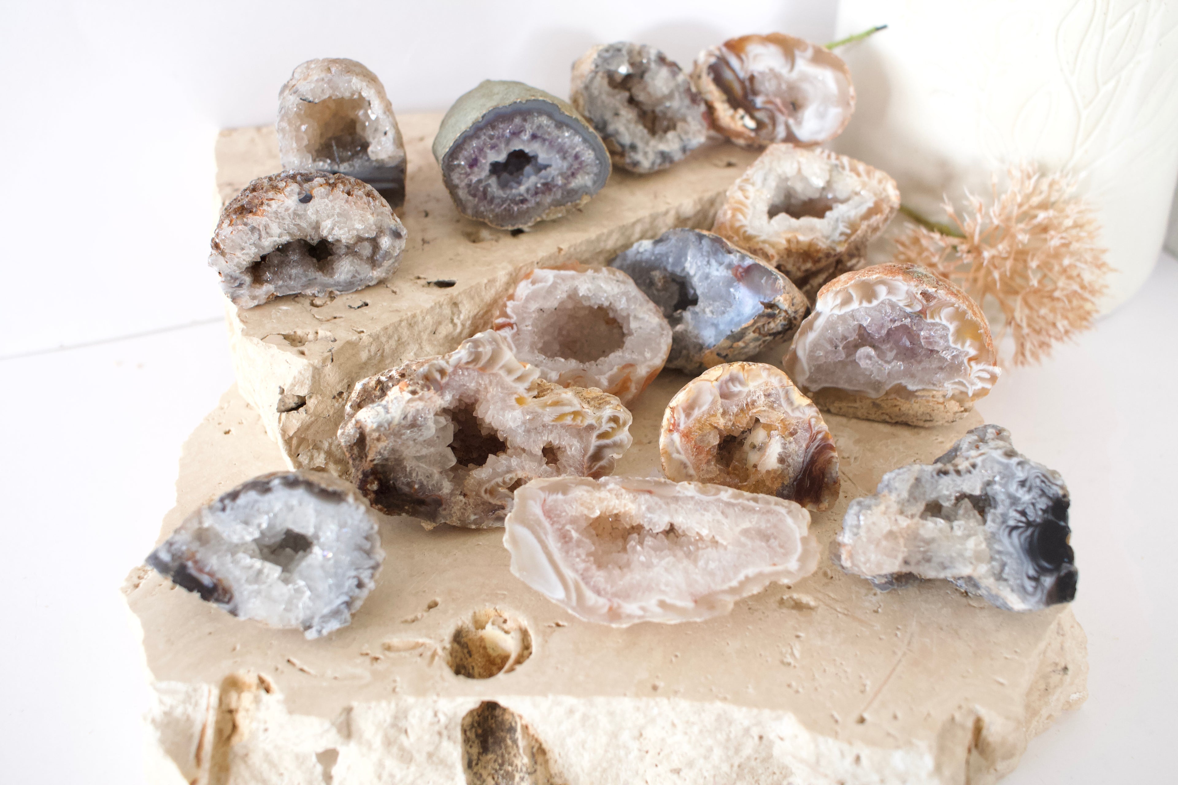 Oco Agate Geode from Brazil