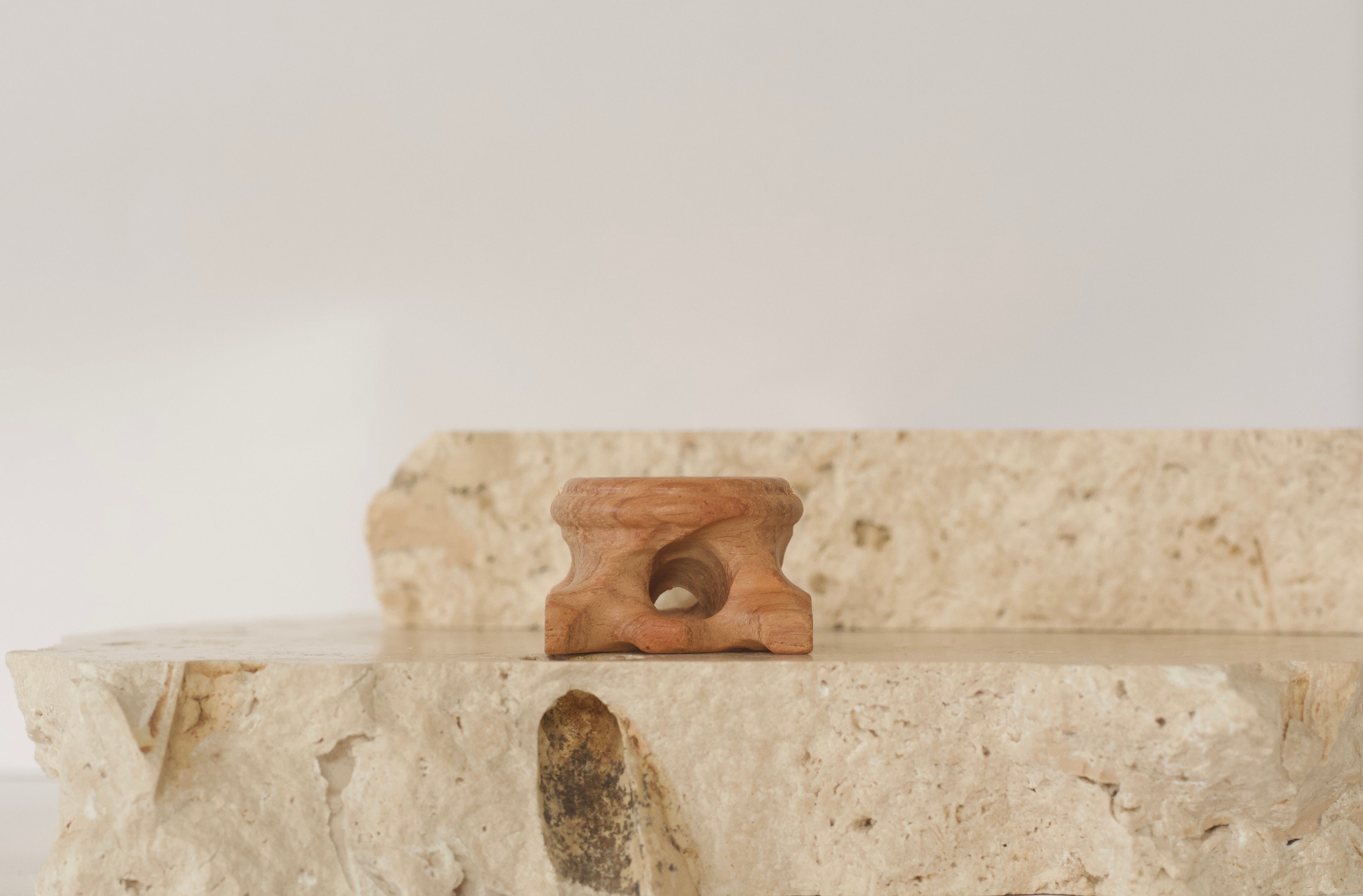 Light Wooden Sphere Stand 3.5cm