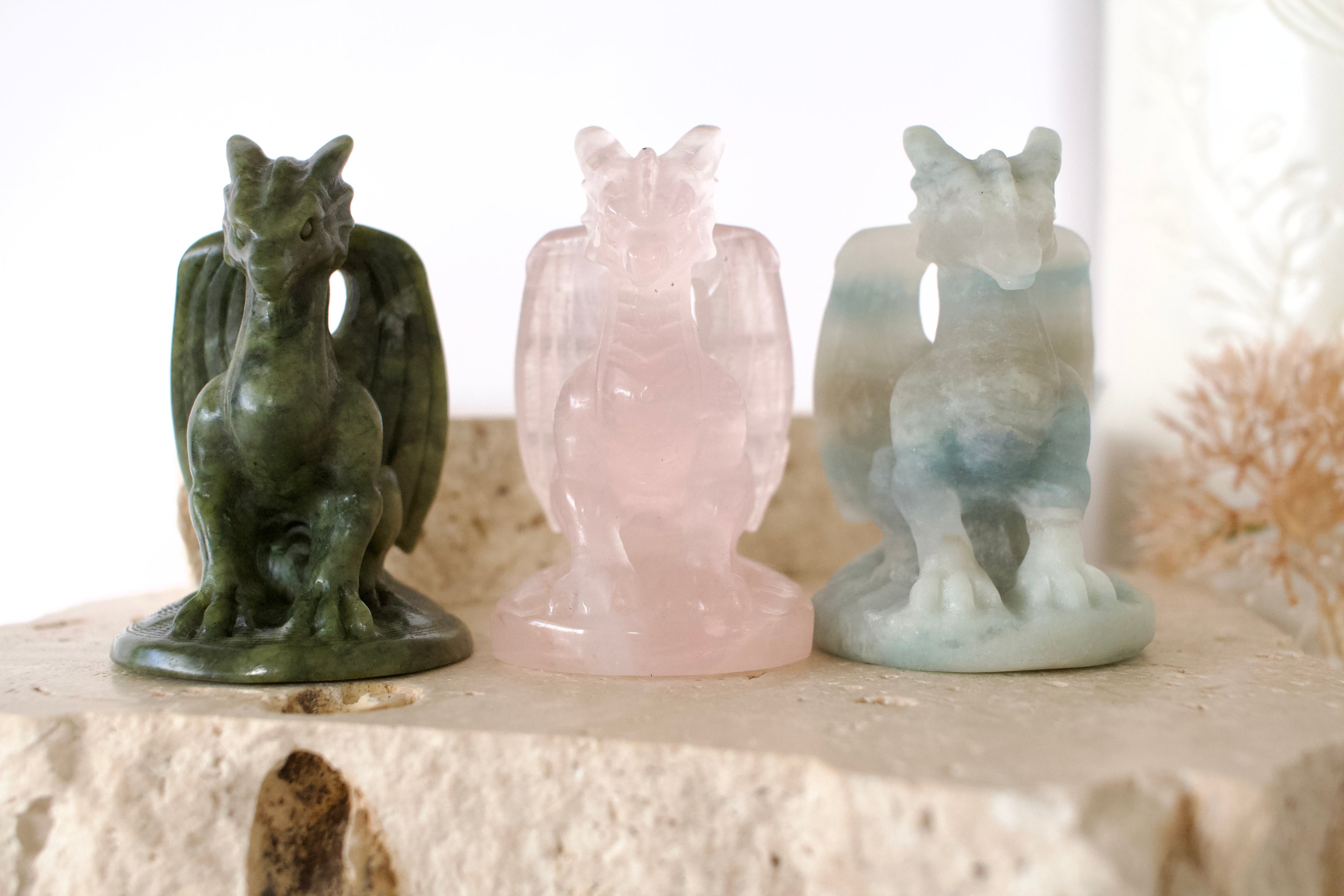 Flying Dragon Carving 6.8cm