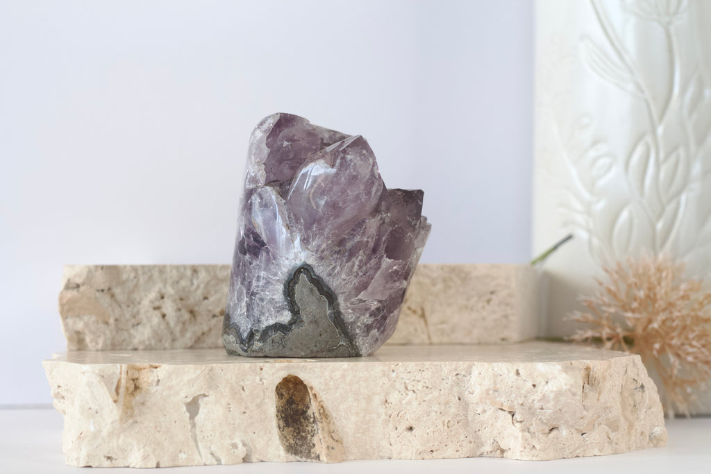 Amethyst Polished Edge Freeform 8cm