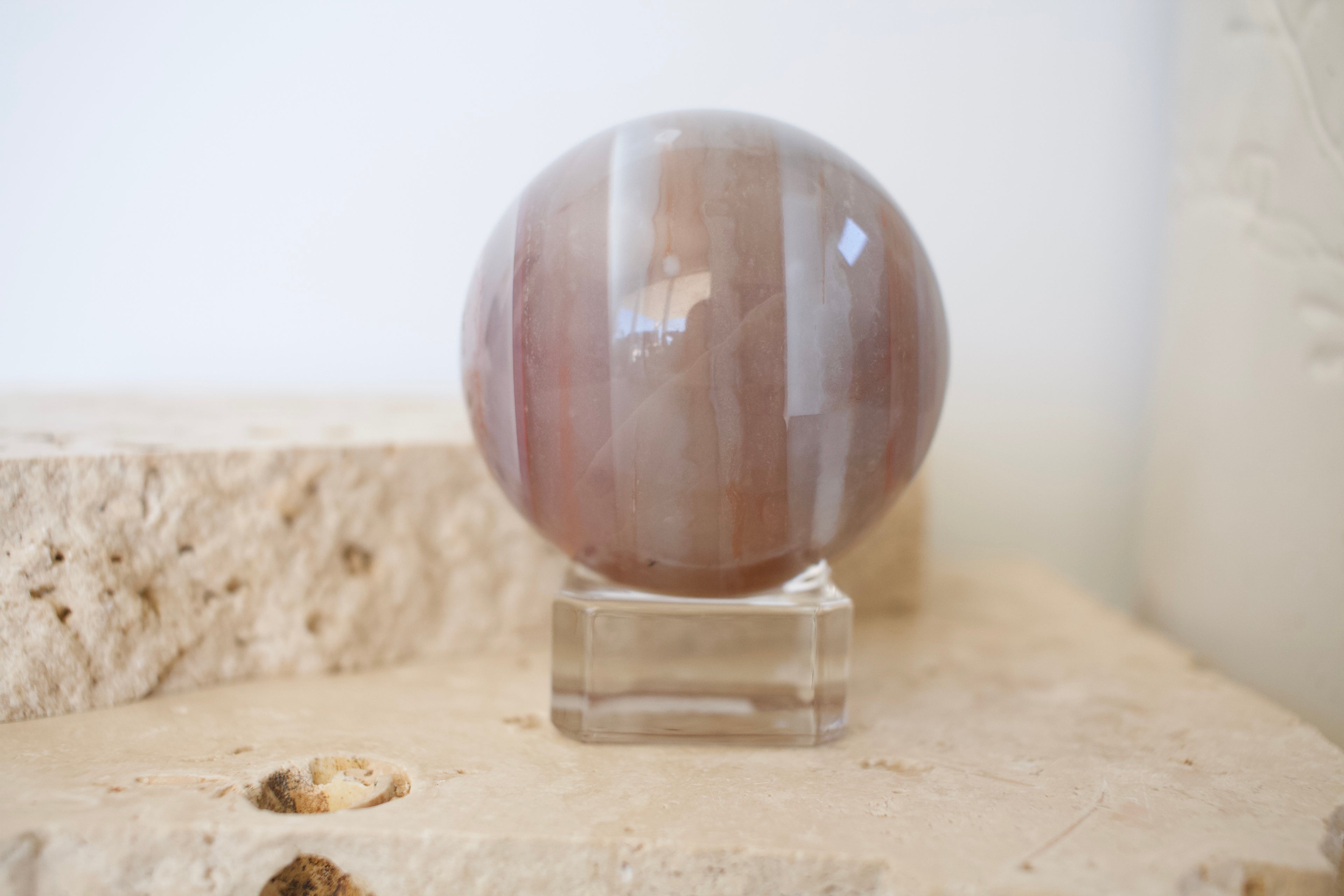 Banded Agate Sphere 5.9cm