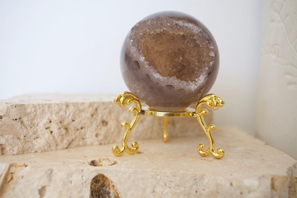 Drusy Agate Sphere 6.5cm