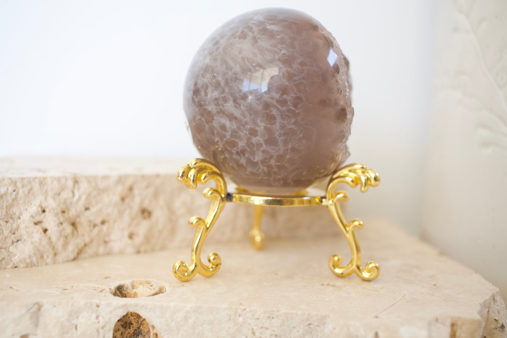 Drusy Agate Sphere 6.5cm