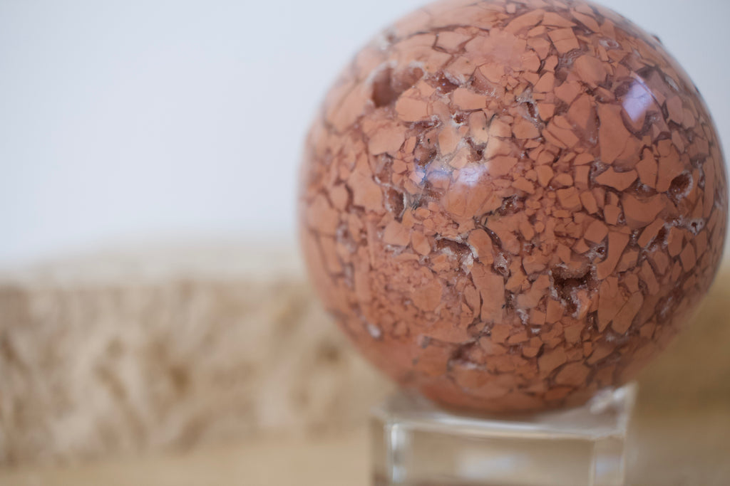 Pink Agate Sphere 6.1cm