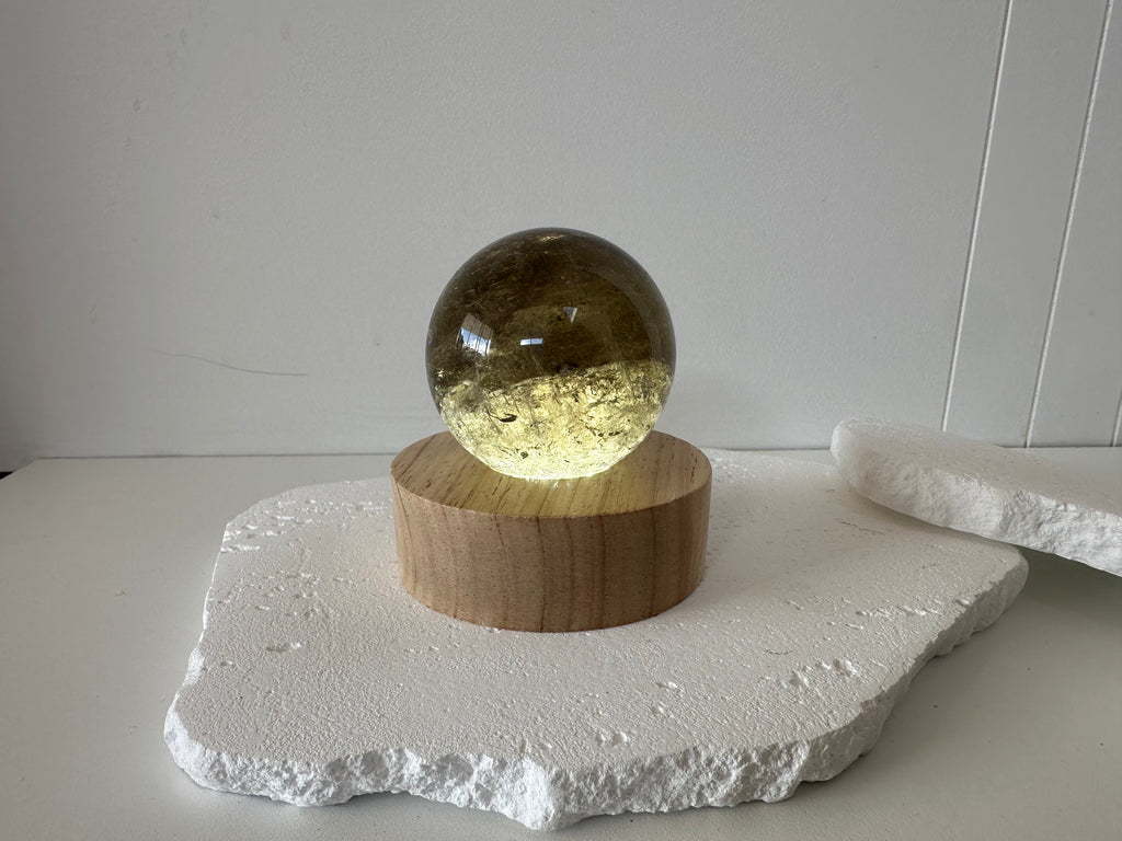 Smokey Quartz Spheres ~6cm