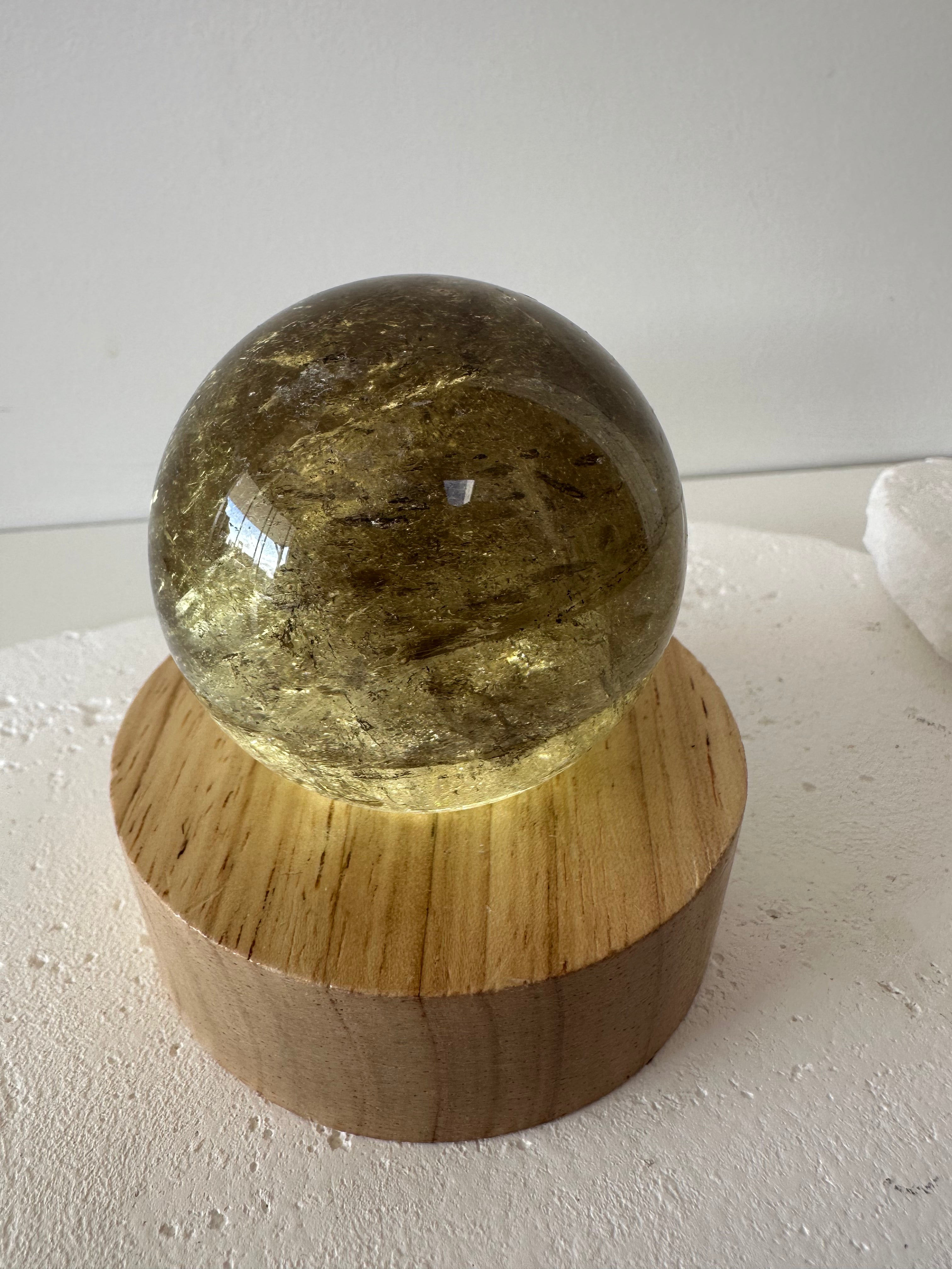 Smokey Quartz Spheres ~6cm