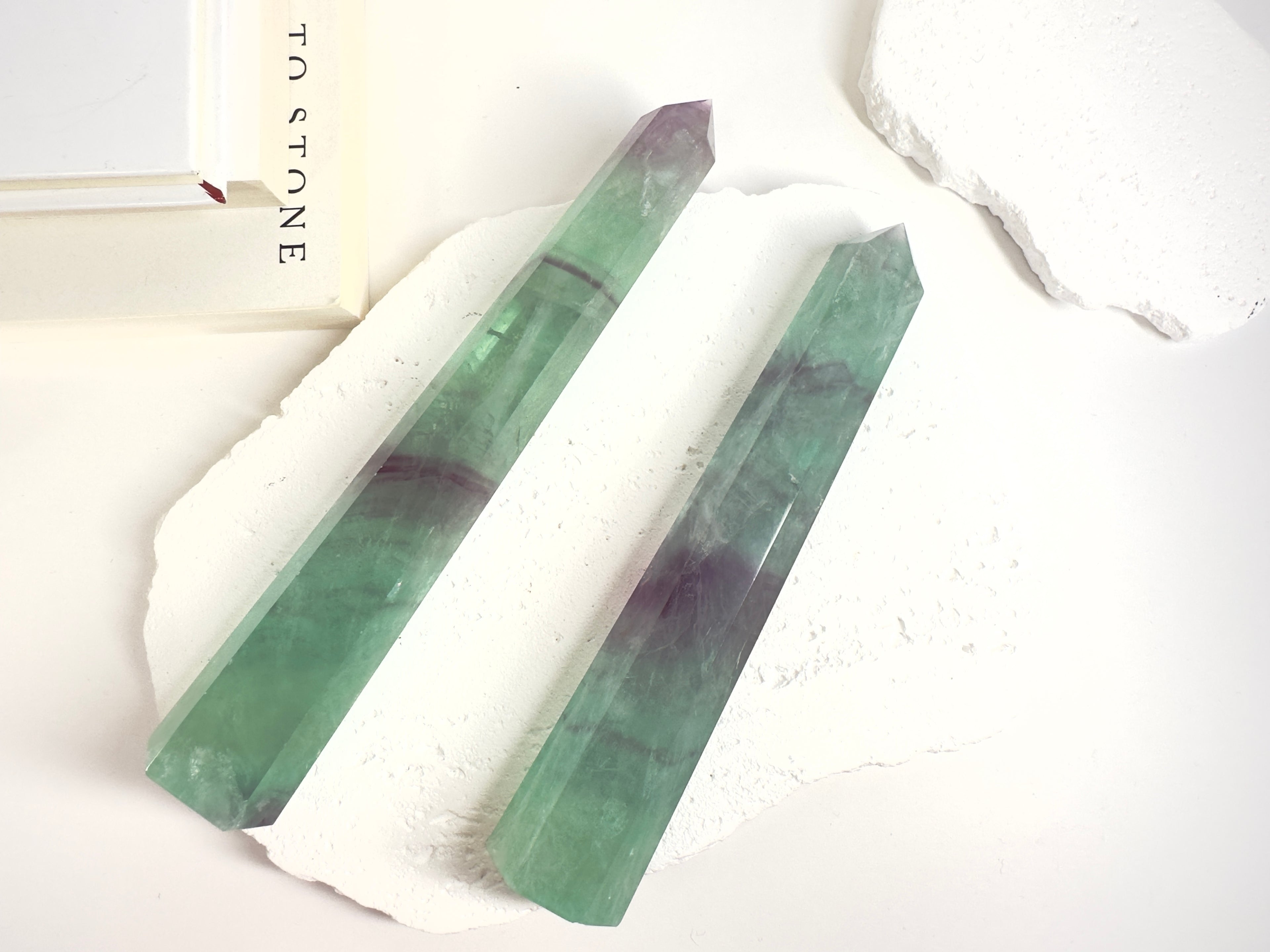 Fluorite Towers 18-20cm