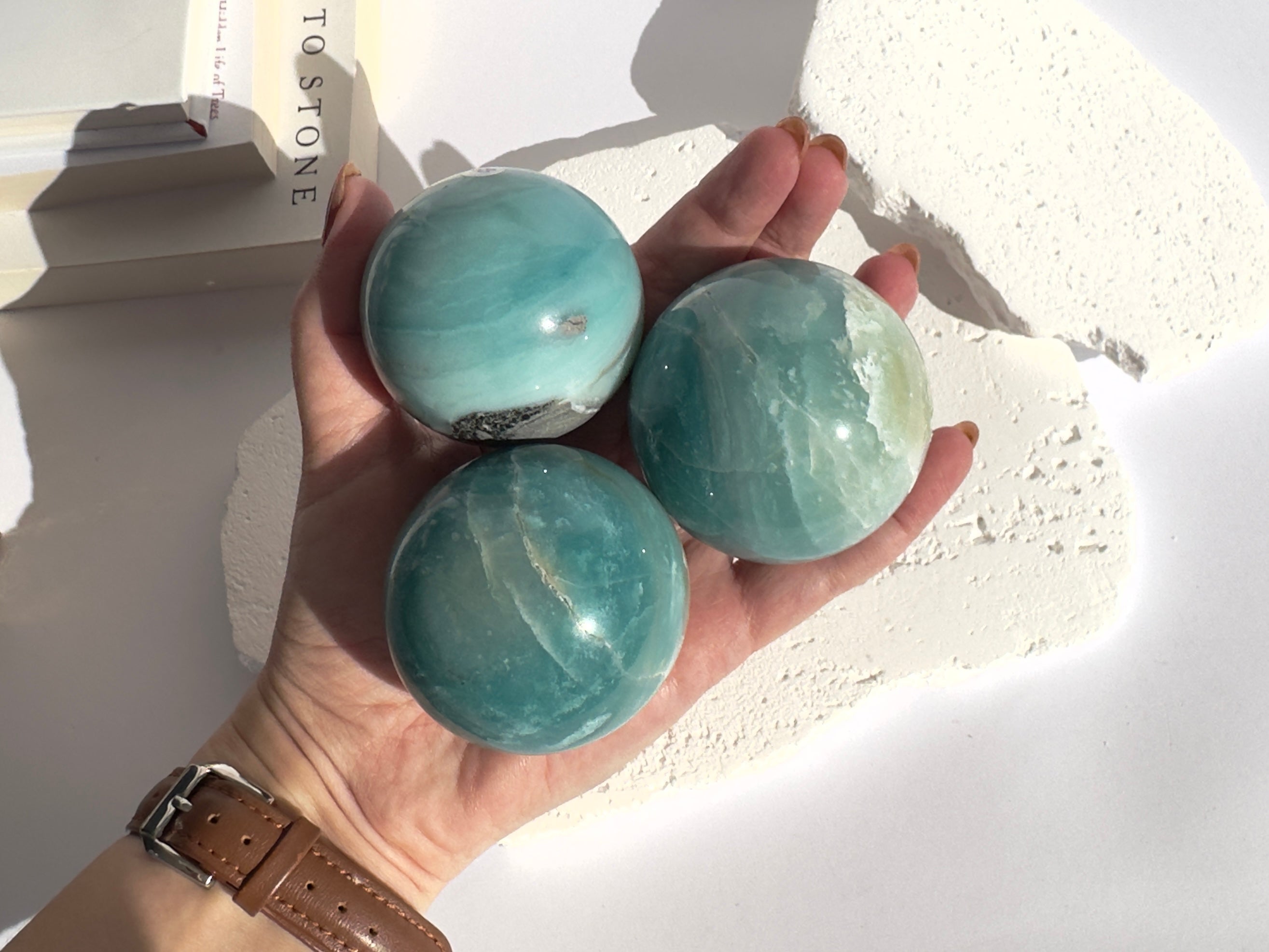 Caribbean Calcite Spheres ~5.5cm