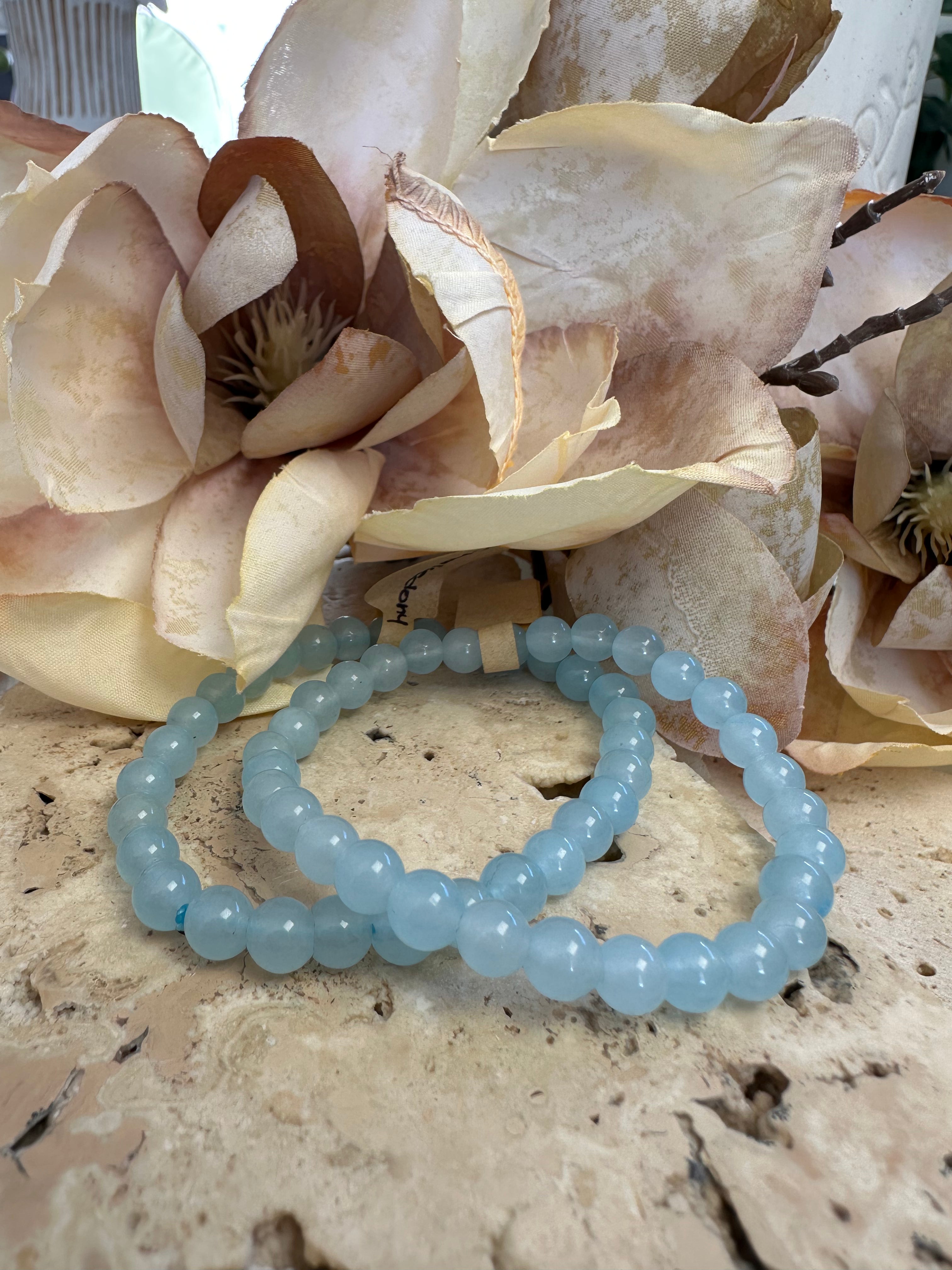 Blue Chalcedony 6mm