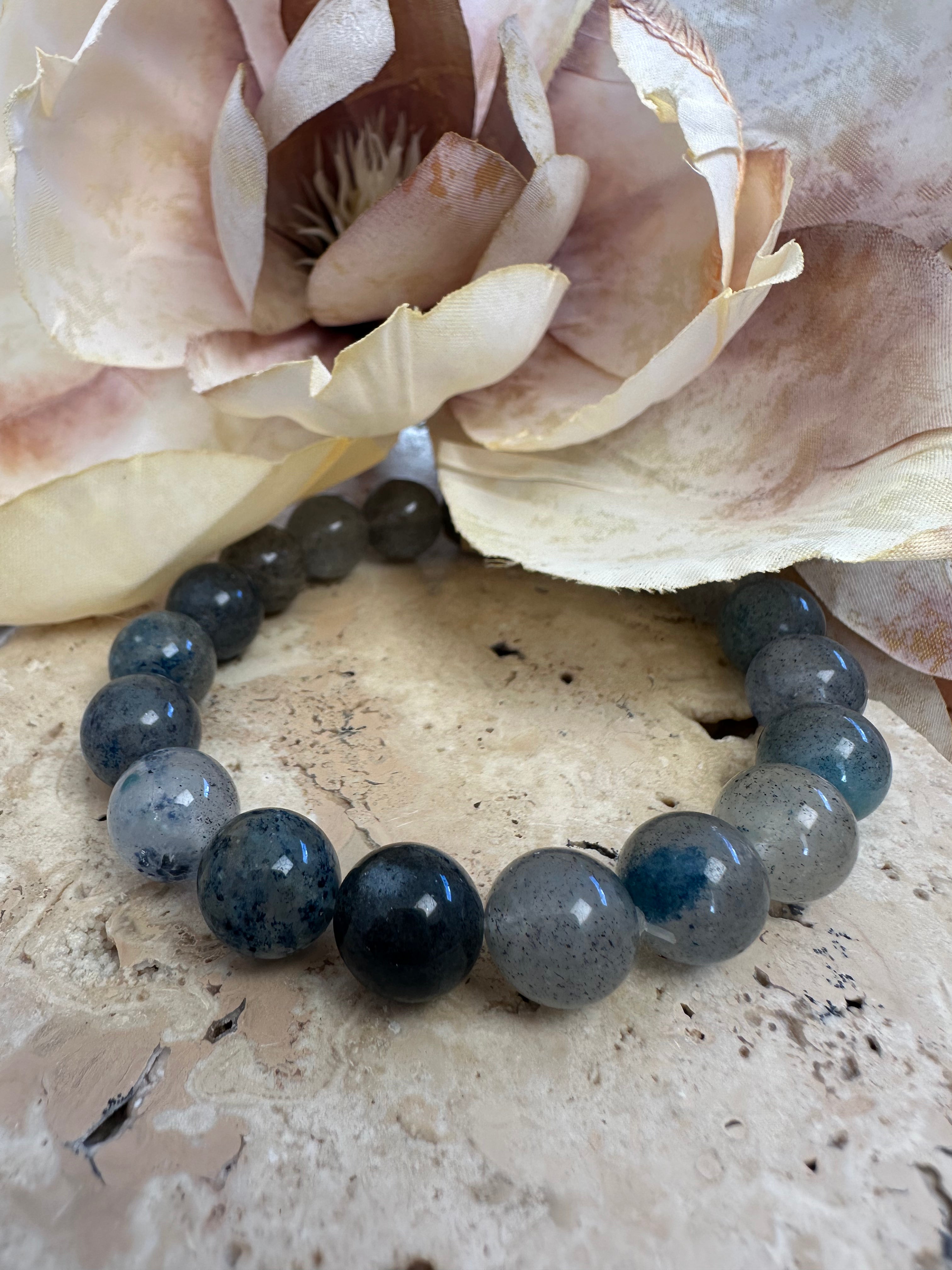 Blue Strawberry Quartz 10mm
