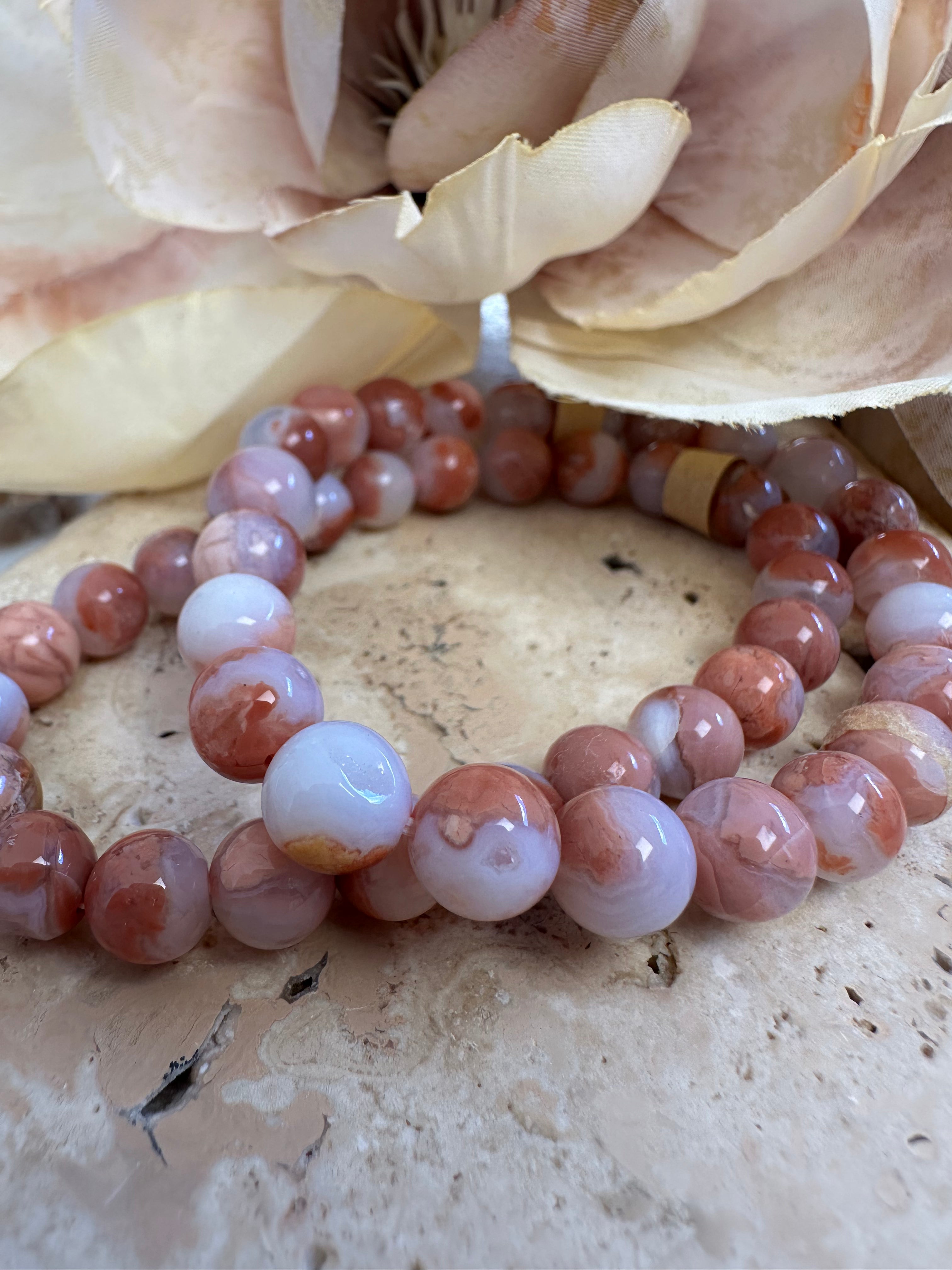 Pink Agate 8mm