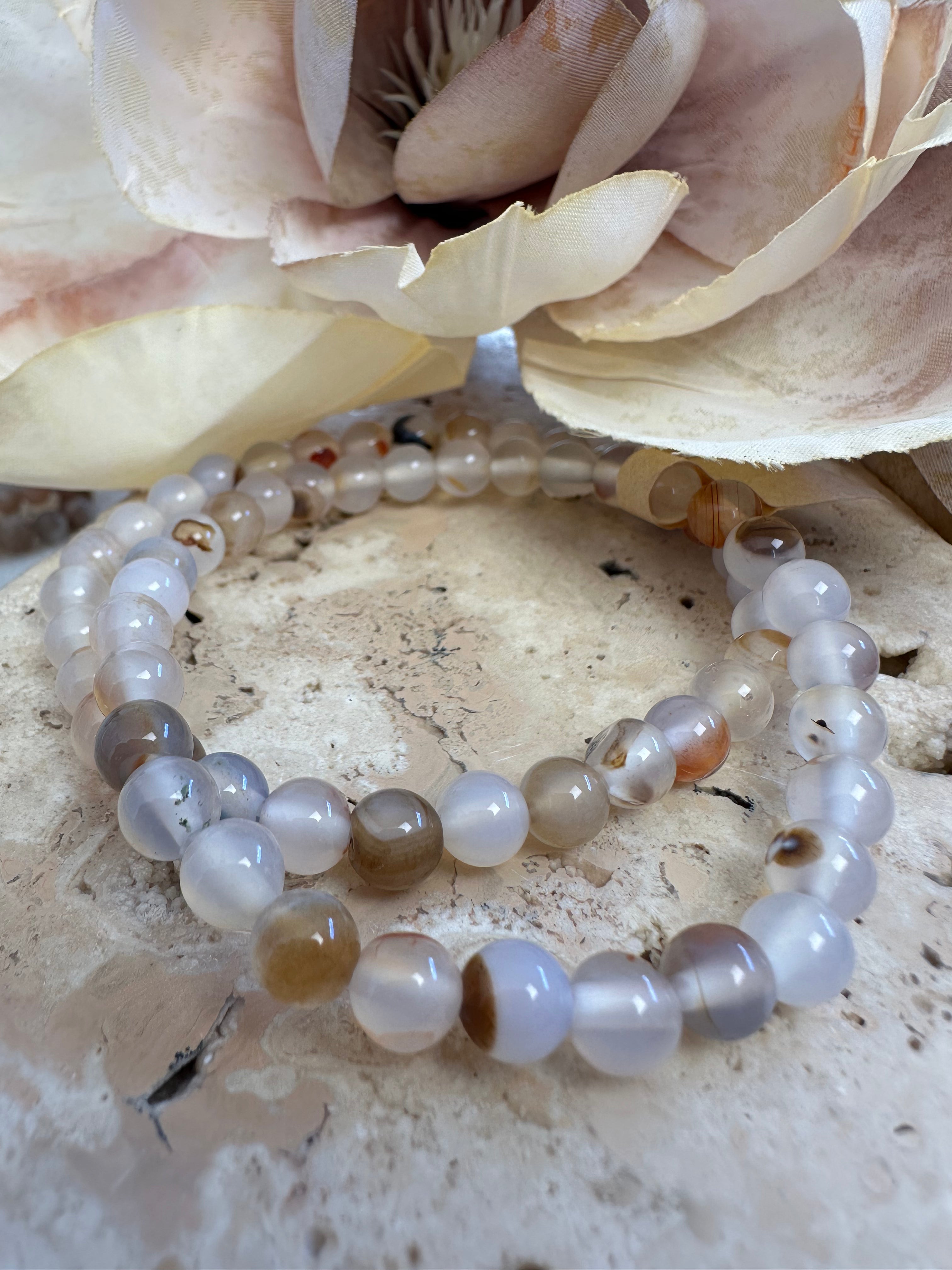 Milky Agate 6mm